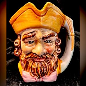 Handsome Pirate Ship Captain Toby Mug Caribbean Johnny Depp Sailor Seaman Gift